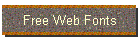 Free Web Fonts